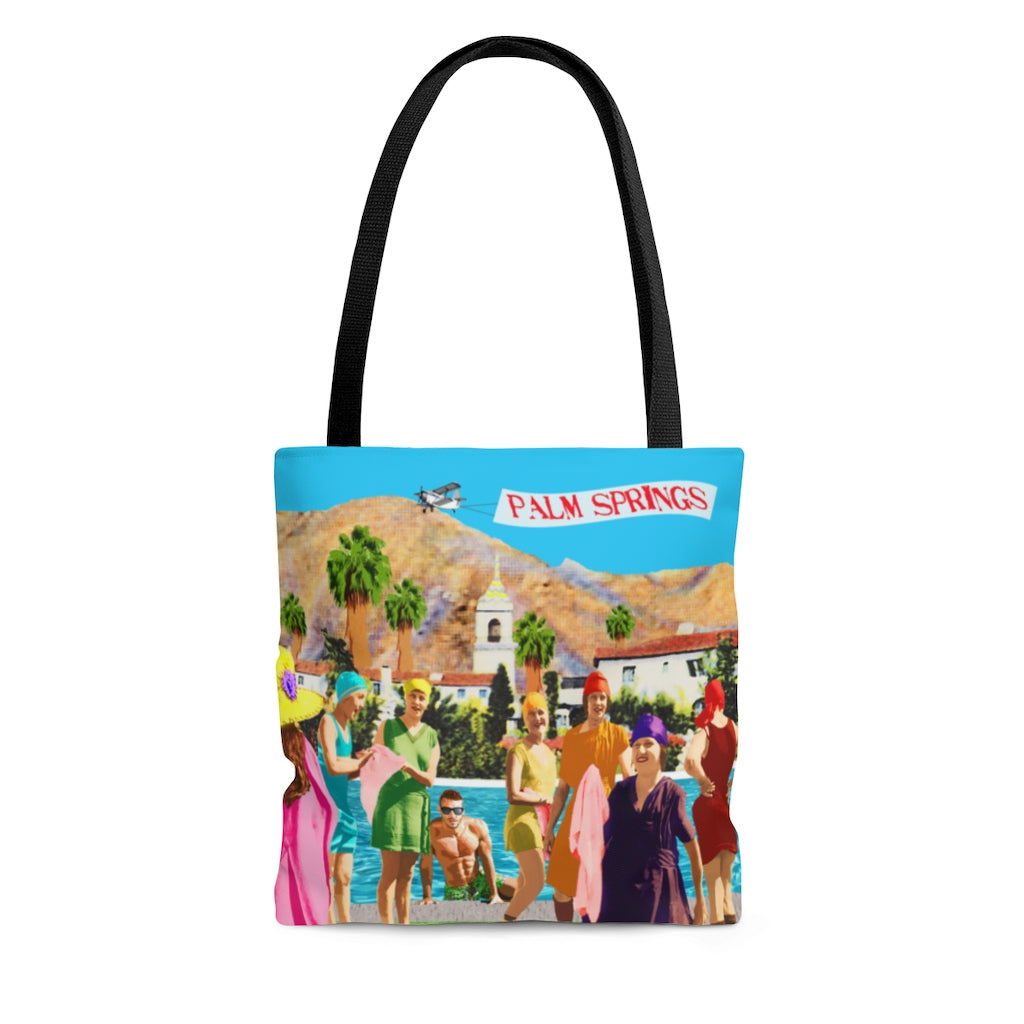 Little Women Swim Club AOP Tote Bag