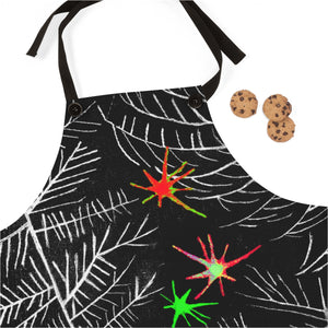 Branches & Stars B&W Apron