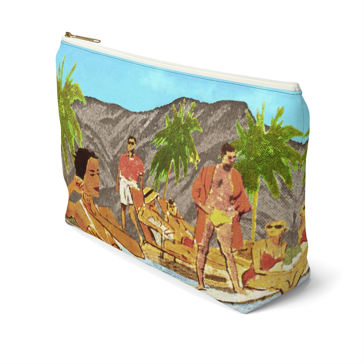 Pool Party Accessory Pouch w T-bottom