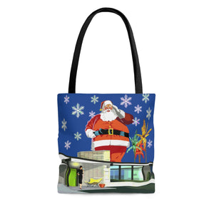 Giant Santa Tote Bag