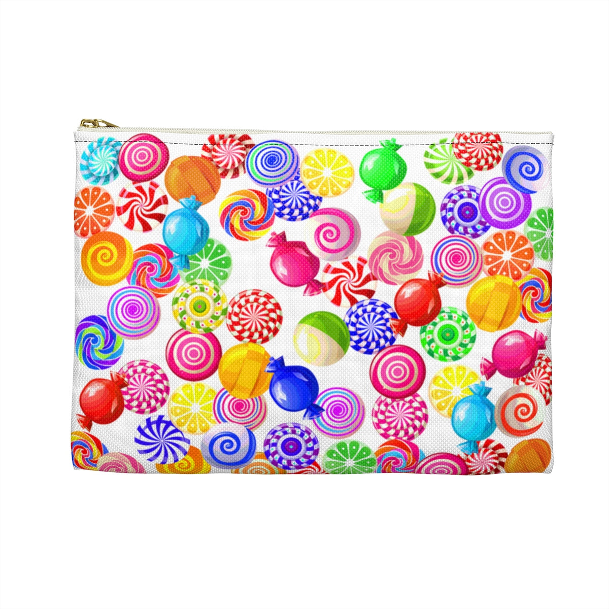 Candy with white background Accessory Pouch