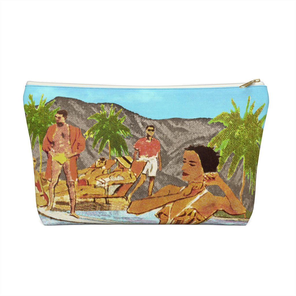 Pool Party Accessory Pouch w T-bottom
