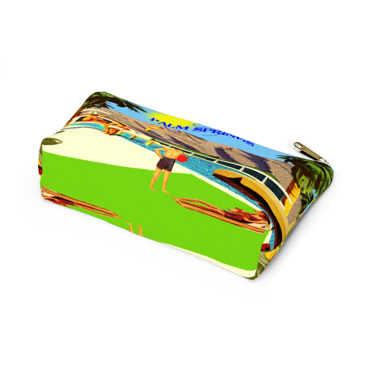 Palm Springs Swim Club Accessory Pouch w T-bottom