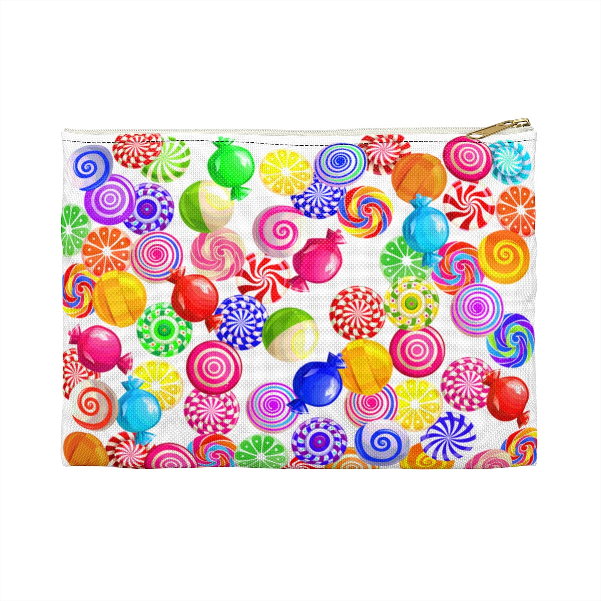 Candy with white background Accessory Pouch