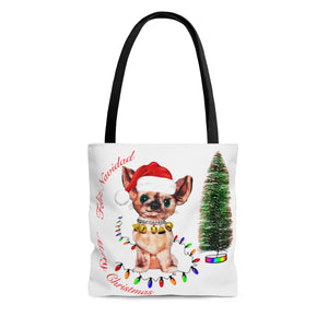 Paco Holiday Greetings Tote Bag