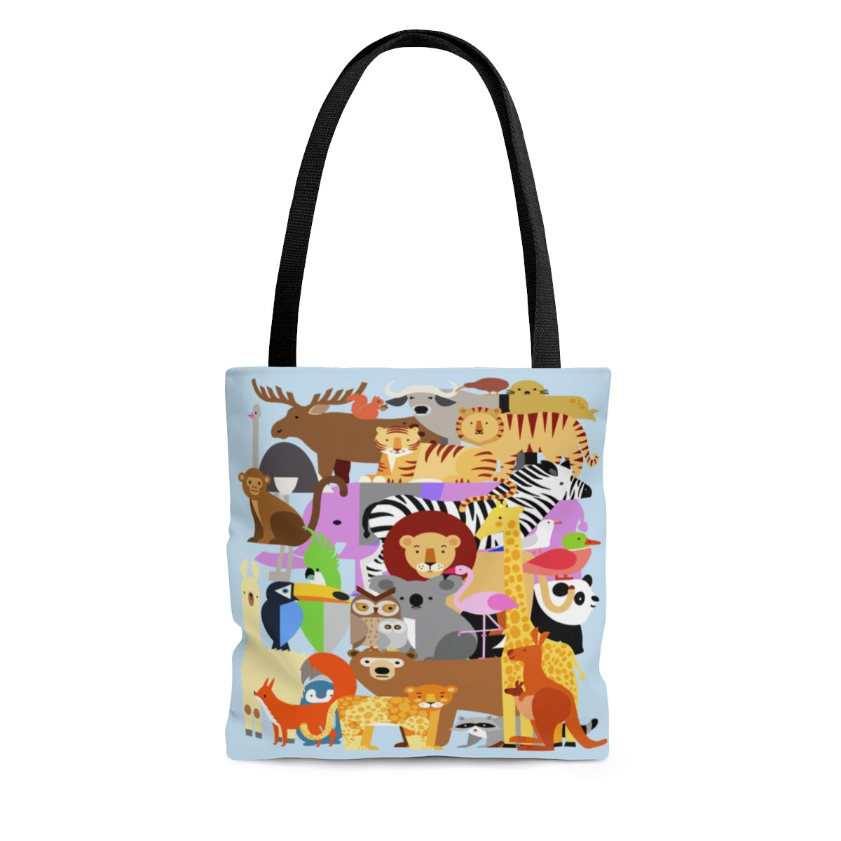 Animal collage Tote Bag