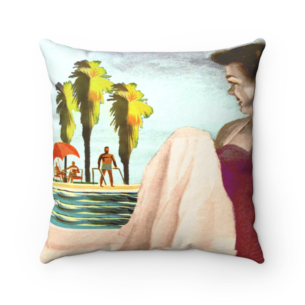 The Betty Square Pillow