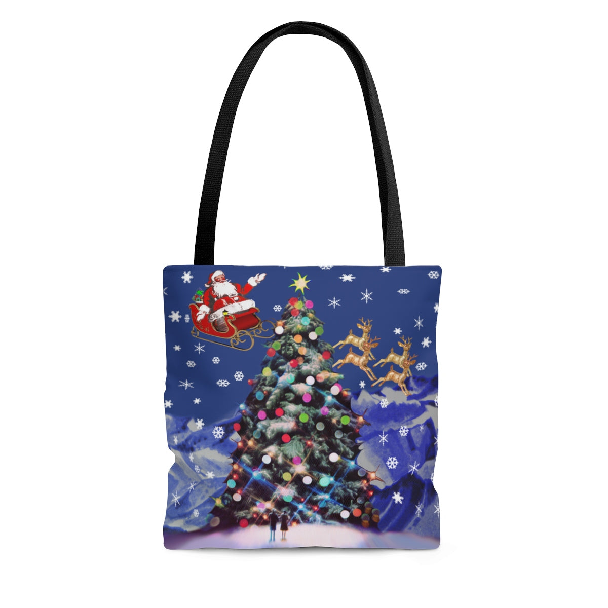 Vintage Christmas tree Tote Bag