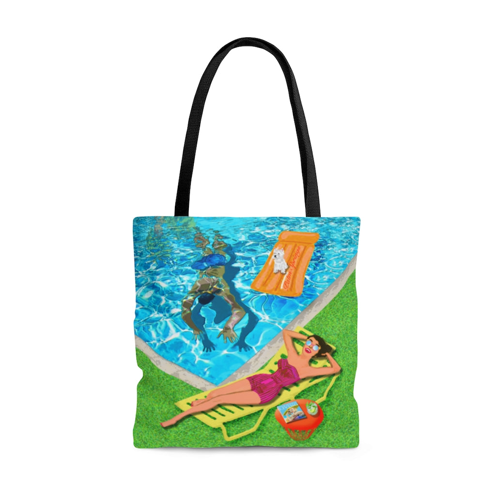 Betty AOP Tote Bag