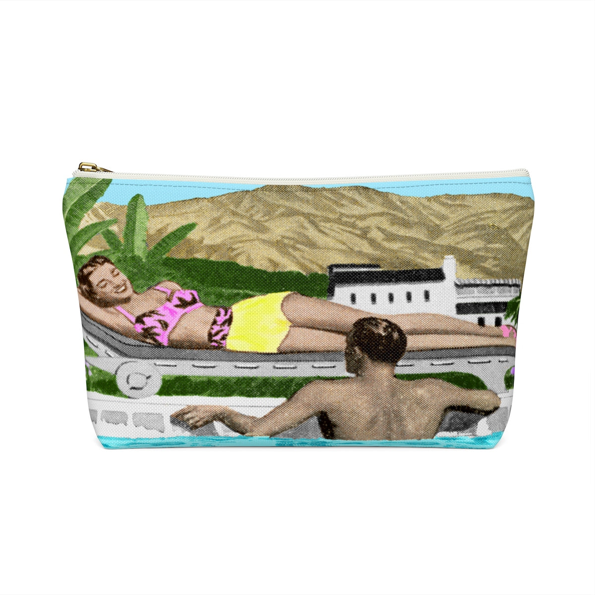The Kathy Accessory Pouch w T-bottom