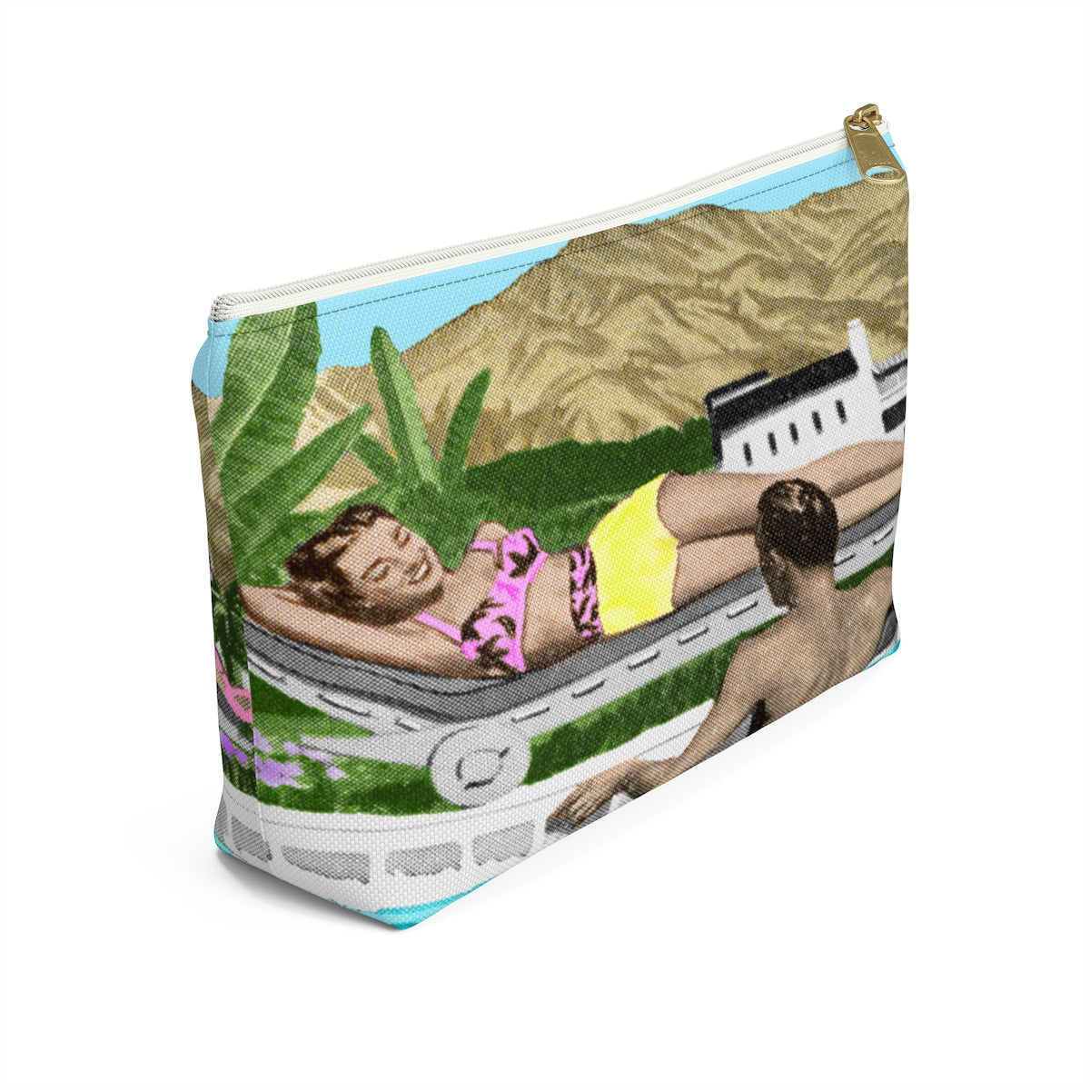 The Kathy Accessory Pouch w T-bottom