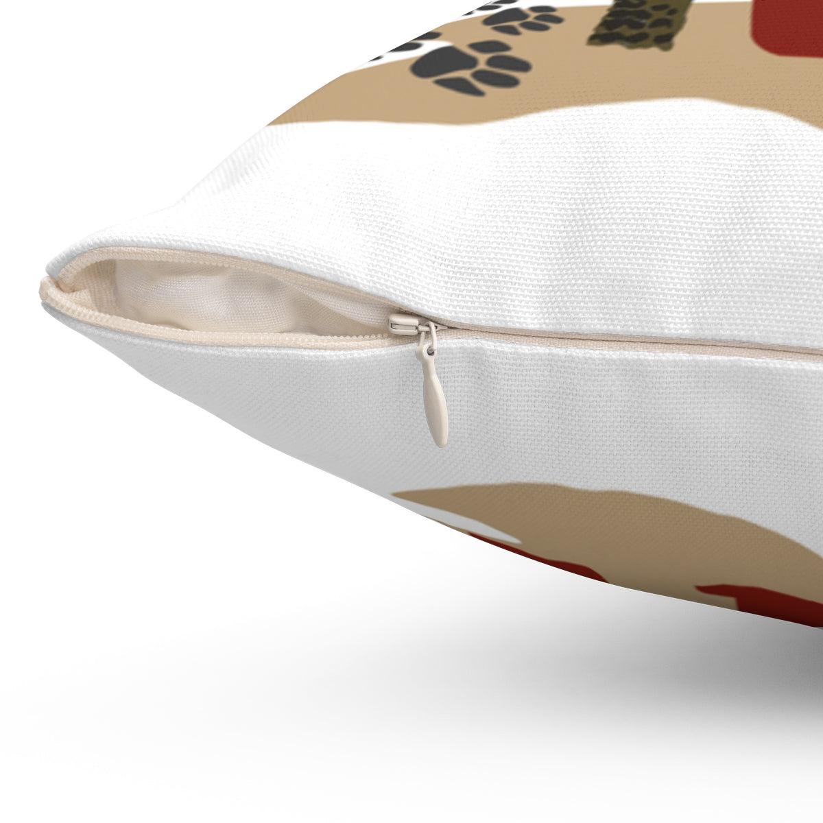 Bear Paws Square Pillow
