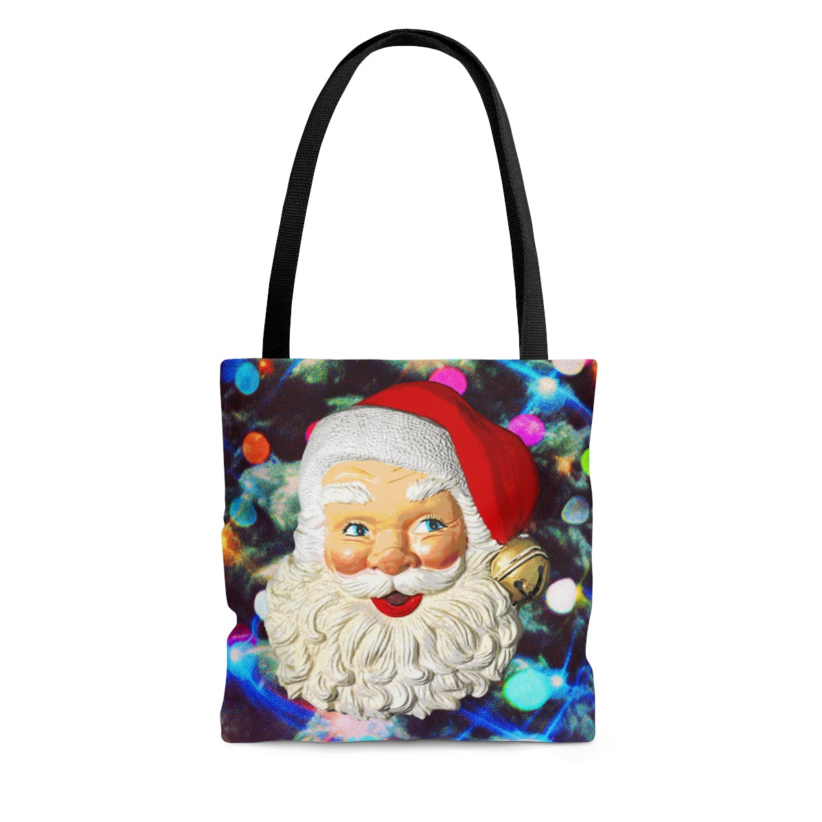 Santa face AOP Tote Bag