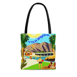 Palm Springs Swim Club Tote Bag