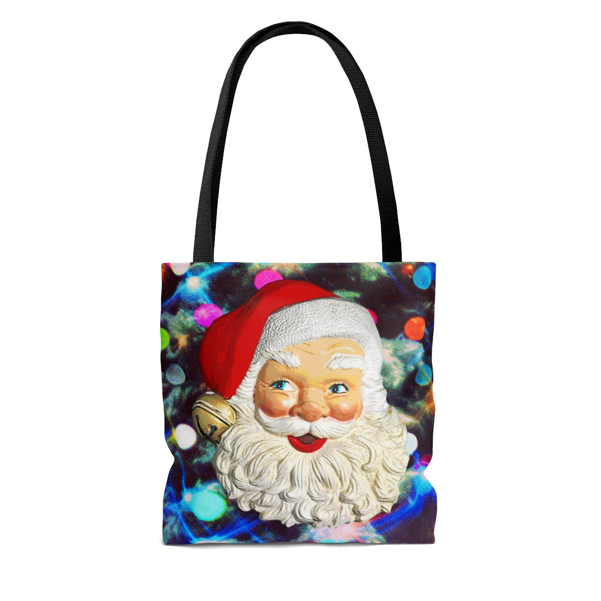 Santa face AOP Tote Bag