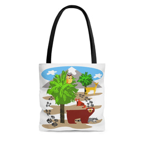 Bear Paws Tote Bag