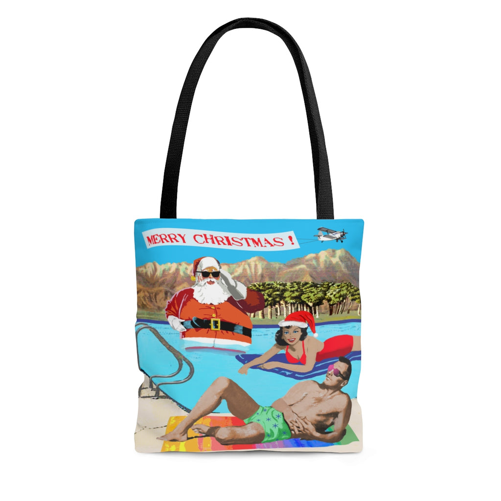 Christmas Couple Tote Bag