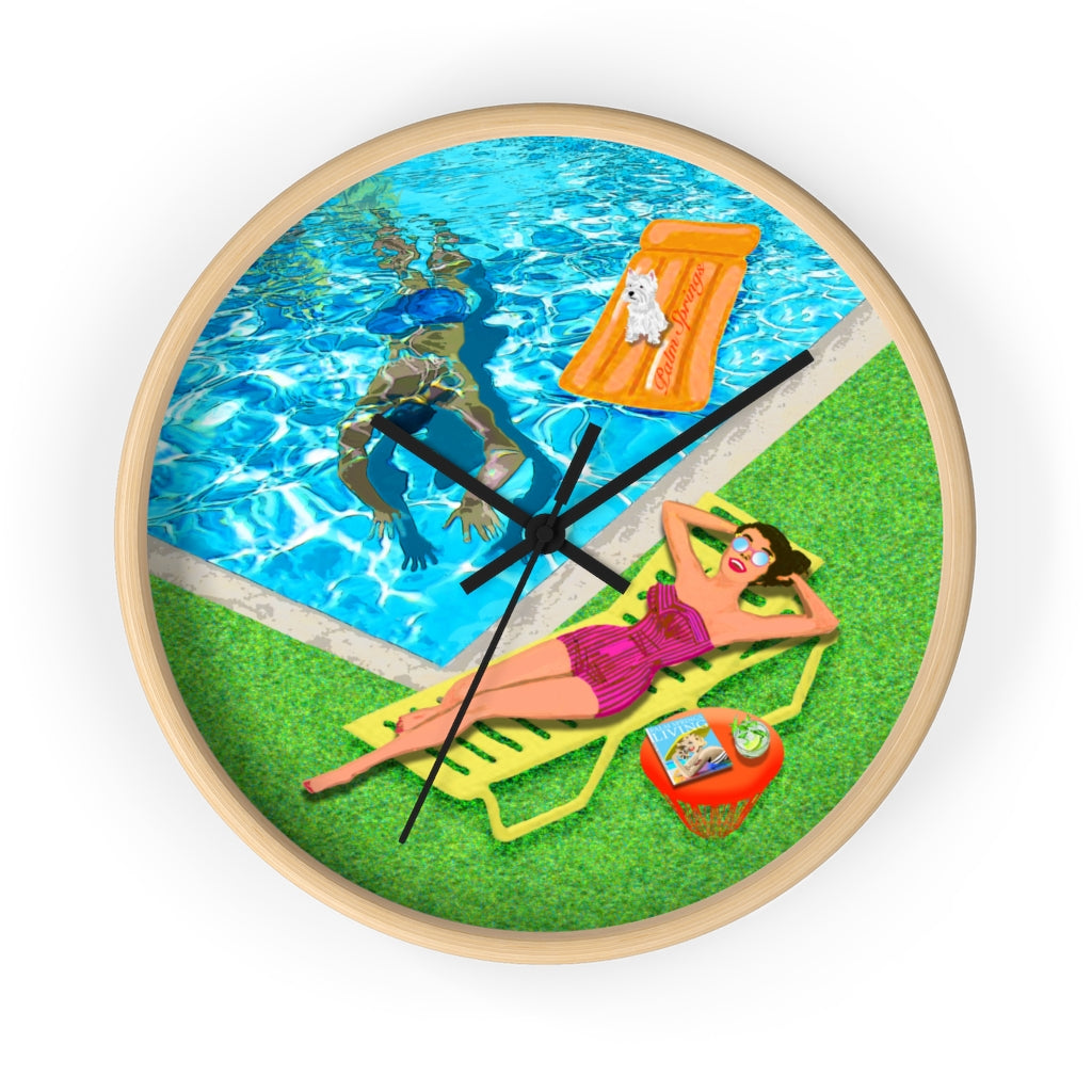 Betty Wall clock