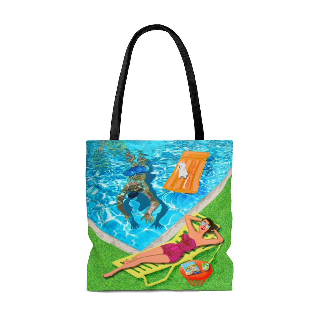 Betty AOP Tote Bag