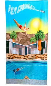 Dive into PS Day Beach Towel