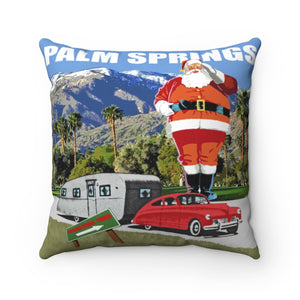 Christmas Town Square Pillow