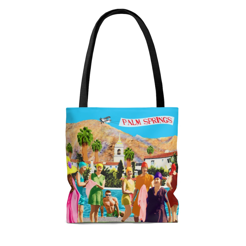 Little Women Swim Club AOP Tote Bag