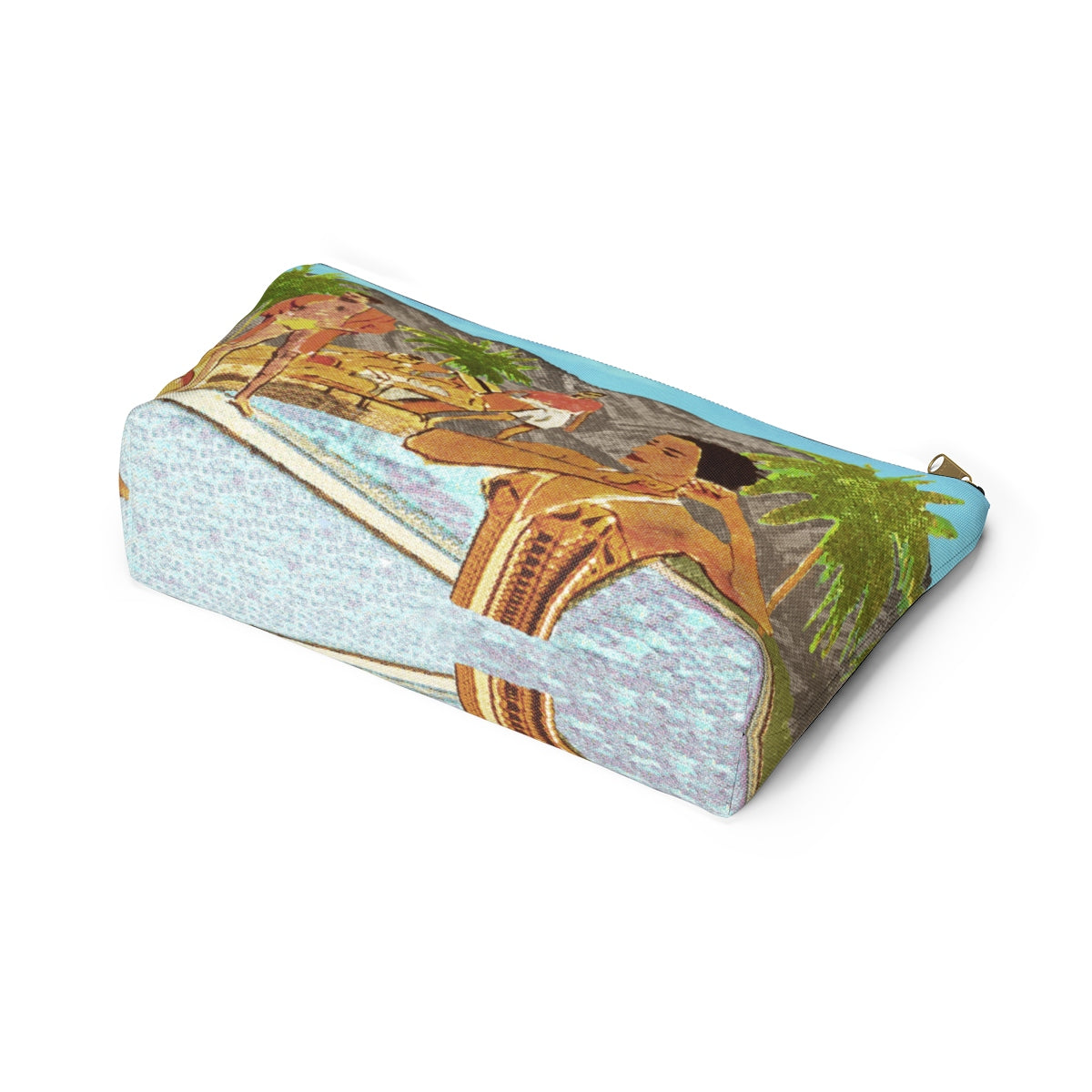Pool Party Accessory Pouch w T-bottom