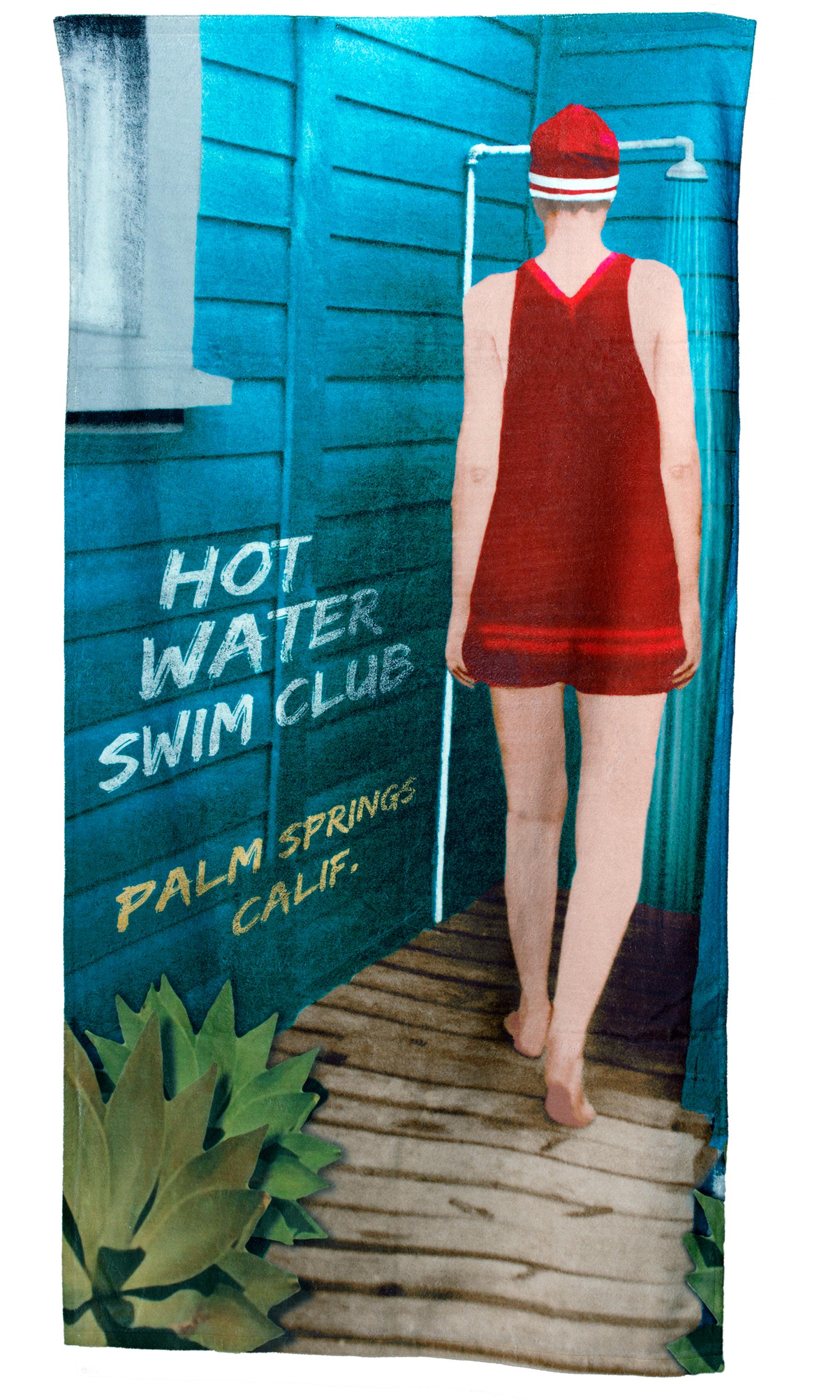 Hot Water Swim Club Beach Towel