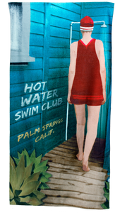 Hot Water Swim Club Beach Towel