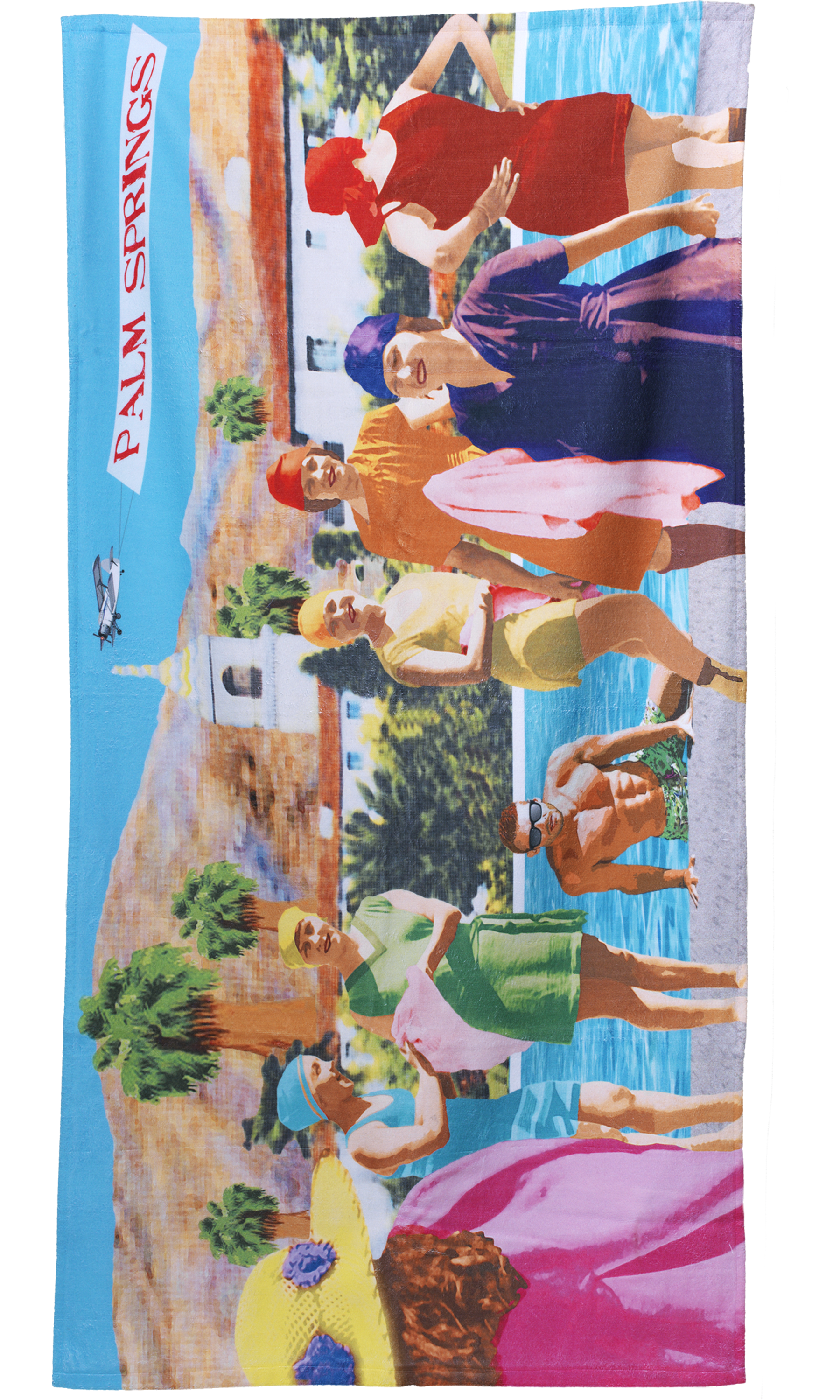 Little Women Swim Club Beach Towel
