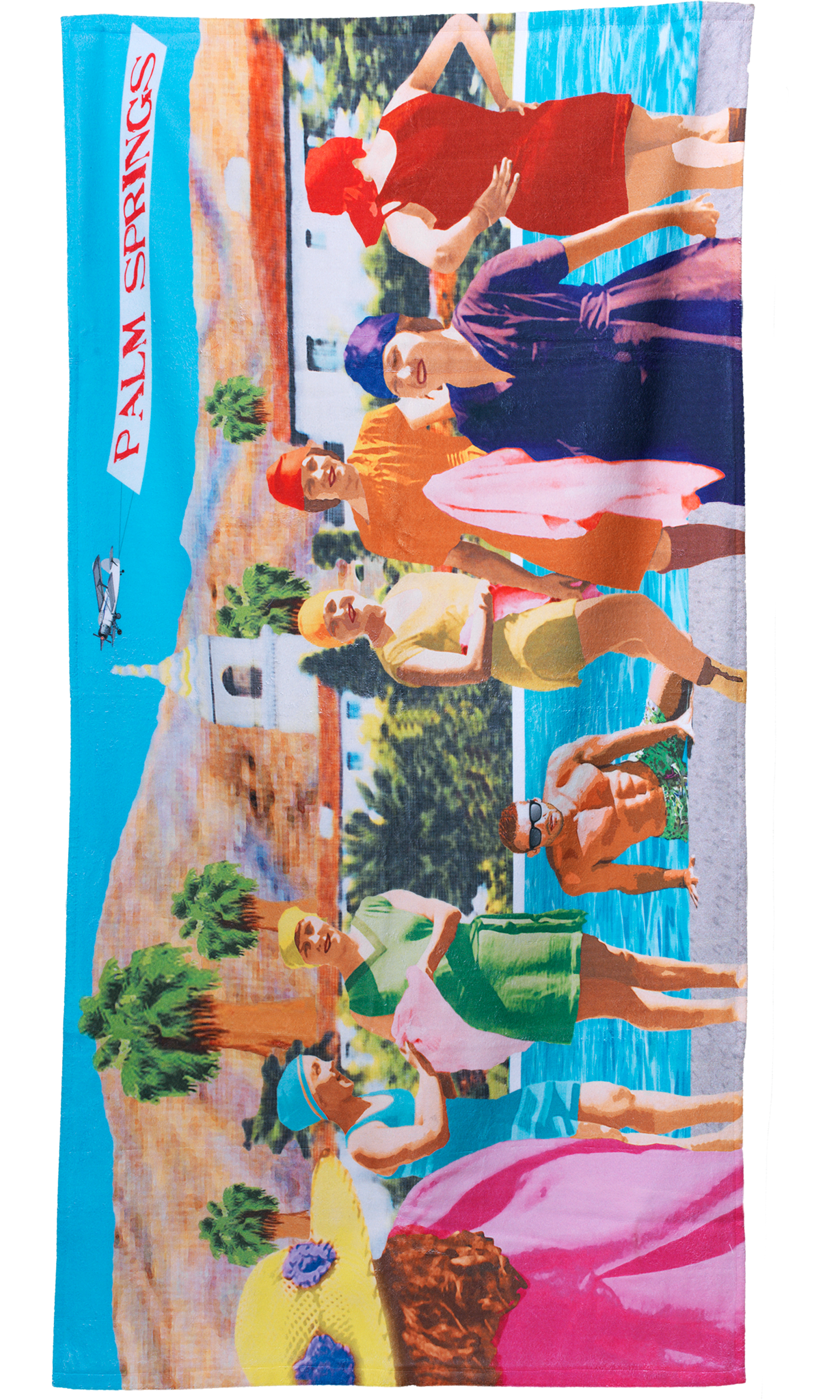 Little Women Swim Club Beach Towel