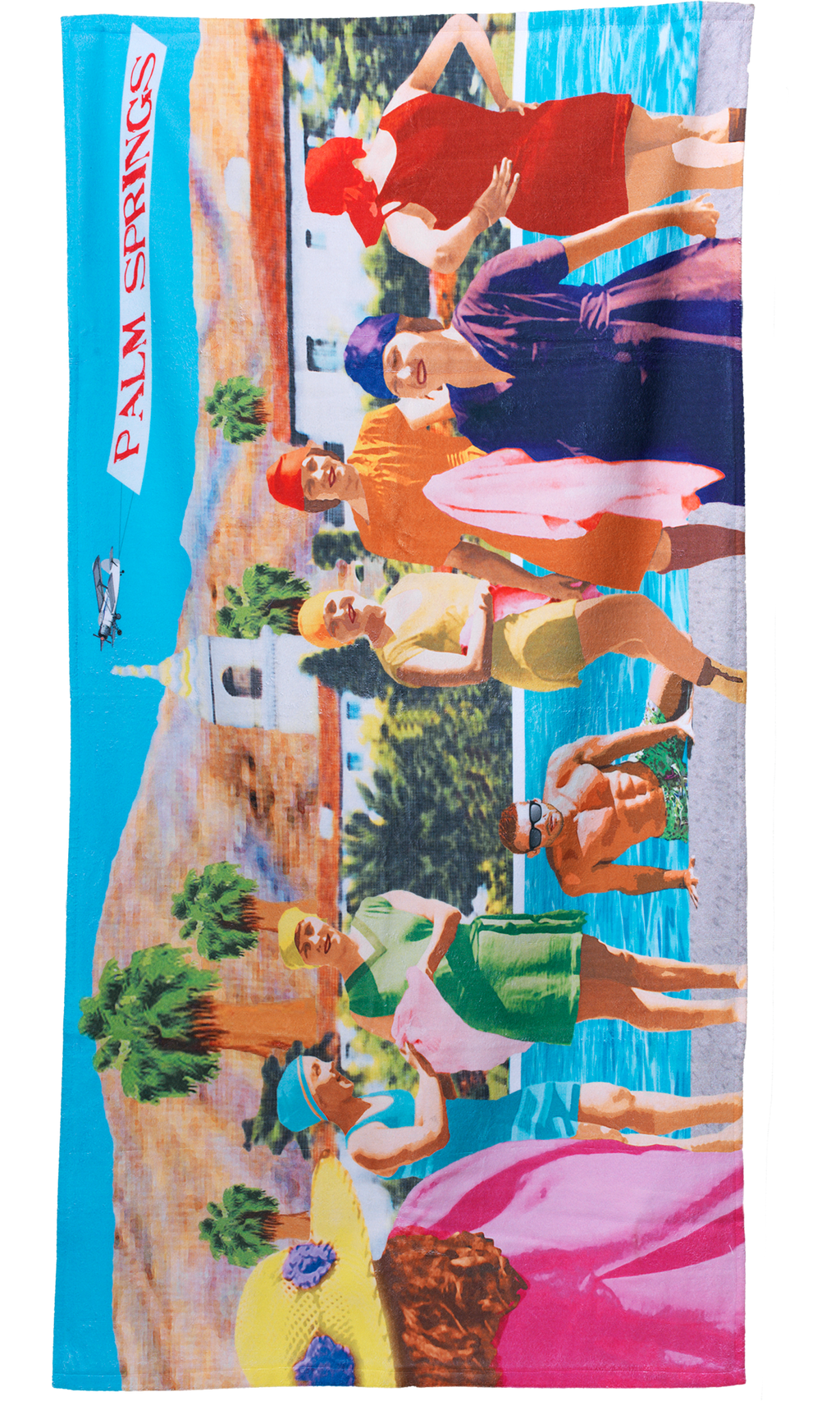 Little Women Swim Club Beach Towel