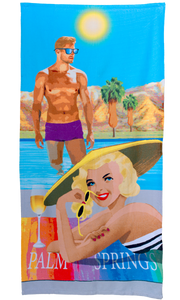 Marilyn and Joe Beach Towel